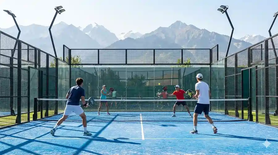 Падл корты Алматы