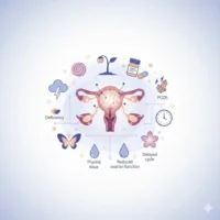 Почему задержка месячных если не беременна